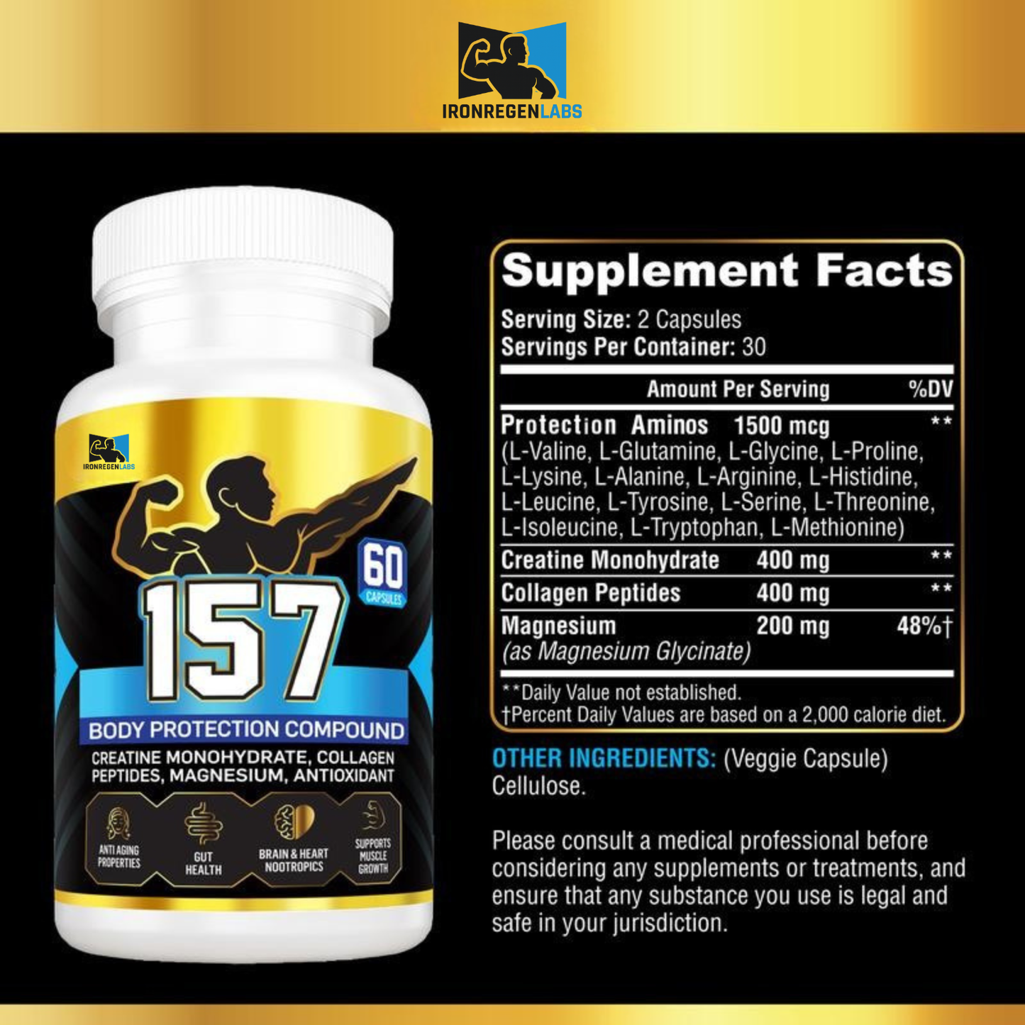 IronRegen Labs™ 157